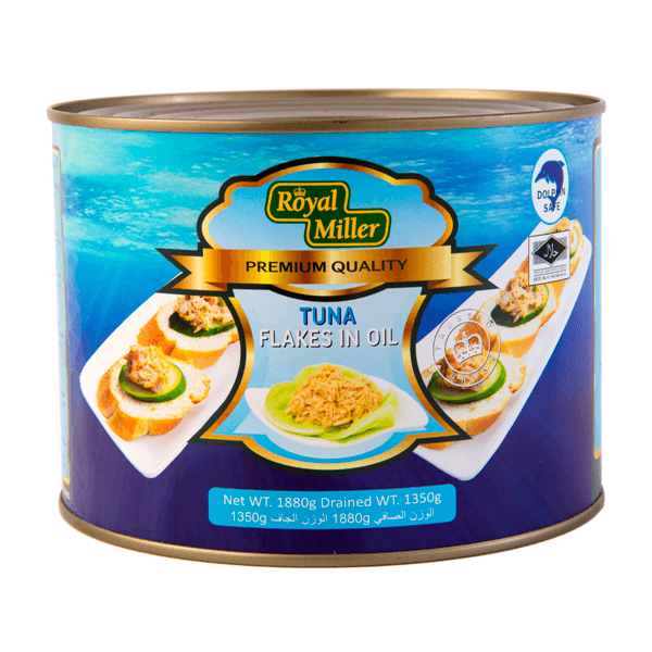 Tuna Flakes in Soya Bean Oil Royal Miller 1.88kg - LimSiangHuat