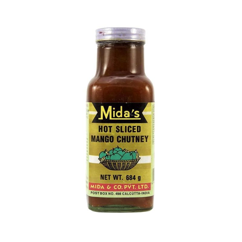 Hot Sliced Mango Chutney-Midas 12x684g - LimSiangHuat