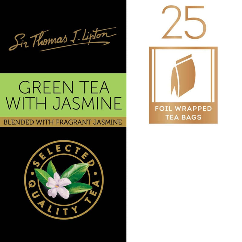 Lipton Sir Thomas Green Tea with Jasmine 6x(25sx2g) - LimSiangHuat